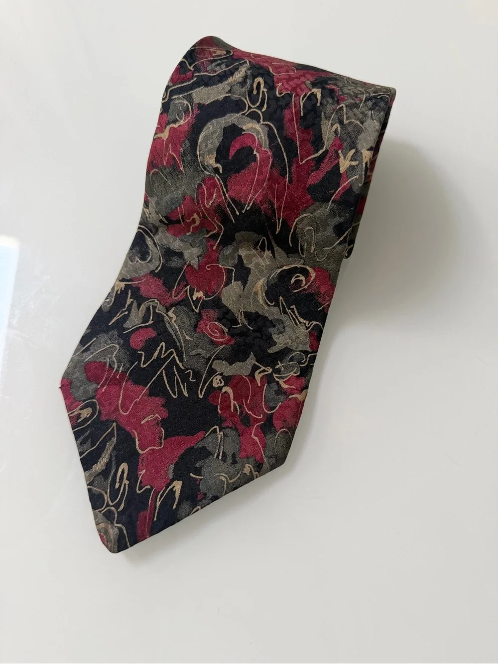 Christian Dior Monsieur Men’s 100% Silk Tie Vintage